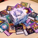 Magician Girl PU Leather Card Deck Box