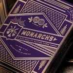 Theory11 Monarchs Purple Playing Cards