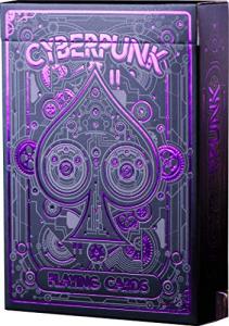 Cyberpunk Purple Deck of Playing Cards