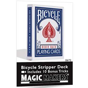 Bicycle Stripper Deck with 10 Bonus Tricks