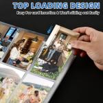 400 Pack Trading Card Binder Pages, Holds 7200 Cards