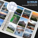 400 Pack Trading Card Binder Pages, Holds 7200 Cards
