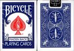 Marked Maiden Back Blue Bicycle Playing Cards
