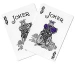 Bicycle Purple Rider Back Poker Playing Cards