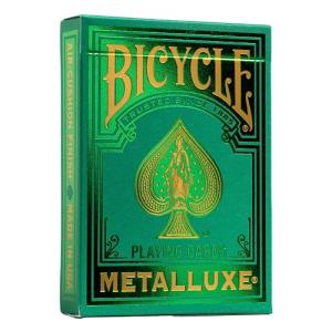 Bicycle Metalluxe Green Playing Cards - Poker Size