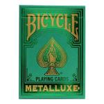 Bicycle Metalluxe Green Playing Cards - Poker Size