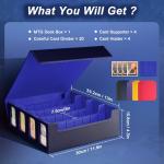 TiMOVO 3000+ Card Deck Box with Colorful Dividers