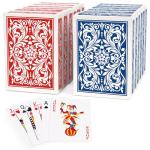 Playing Cards 12 Pack, 12 Decks of Playing Cards, Poker Size Standard Index, Playing Card Bulk for Adult Senior, Poker Cards Set for Card Game,Blackjack,Euchre,Family Game Night,Casino Play Supplies