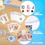 Playing Cards 12 Pack, 12 Decks of Playing Cards, Poker Size Standard Index, Playing Card Bulk for Adult Senior, Poker Cards Set for Card Game,Blackjack,Euchre,Family Game Night,Casino Play Supplies