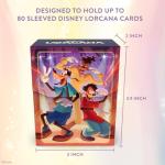 Disney Lorcana Deck Box - Store 80 Cards