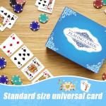 Playing Cards 12 Pack, 12 Decks of Playing Cards, Poker Size Standard Index, Playing Card Bulk for Adult Senior, Poker Cards Set for Card Game,Blackjack,Euchre,Family Game Night,Casino Play Supplies