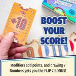 USAOPOLY Flip 7: Fast-Paced Card Game Fun