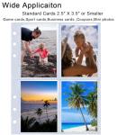 40 Pack 320 Pockets 6 Ring A5 Binder Sleeves,2.5x3.5”Photocard Sleeves,Double-Sided 4 Pocket Kpop Photocard Page Protector,Ultra-Clear Trading Card Sleeve Sheets for Game Cards,Photocard