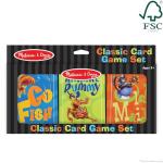 Melissa & Doug Classic Card Games Set - Old Maid, Go Fish, Rummy - FSC Certified