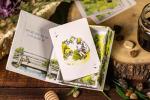 Luxury Hundred Acre Wood Themed Deck of Playing Cards – Premium, Collectible Card Set Gift for Adults and Card Game Enthusiasts. Gold Edging, Custom Design Cards With Magnetic Flip Box Deck of Cards.