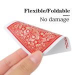 Timenued Plastic Playing Cards Waterproof Playing Cards 2 Pack,Decks of Poker Cards Set for Adults,Poker Size Regular Index,Suitable for Various Cards Games,Bridge,Pinochle,Cartas