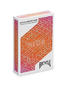 Bicycle Neon Blue Aurora Cardistry Deck