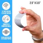 Regal Games [24 Decks] Rockets Bulk Playing Cards Set for Adults & Professionals - Poker Size Standard Decks for Blackjack, Poker, Canasta, Euchre - 310 GSM Linen Finish - Fun & Travel Playing Cards