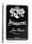 Aristocrat Signature Series Playing Cards Deck, 1 Deck of Black Playing Cards, Thin Crushed, Special Edition