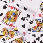 SUMAG Deck Glass Card Omni Ice Bound (Poker Size) Magic Tricks, Props, Close-up Accessories, Gimmick Signed Card to Top of Deck