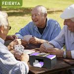 FEIERYA Electric 2 Deck Card Shuffler