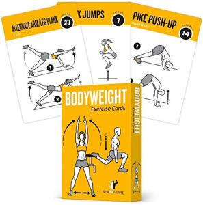 Bodyweight Workout Cards for Home and Gym