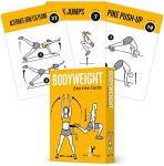 Bodyweight Workout Cards for Home and Gym