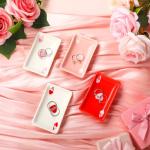 Ace of Hearts Ceramic Ring Dish Set