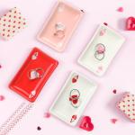 Ace of Hearts Ceramic Ring Dish Set