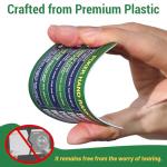 Poker Hand Rankings Chart with Magnifier and Clip