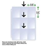 540 Baseball Card Sleeves - 9-Pocket Protectors