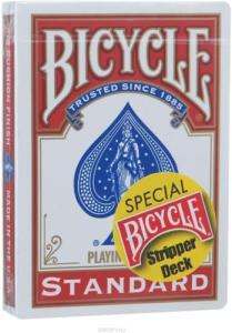 Bicycle Magic Stripper Deck - Red Card Trick
