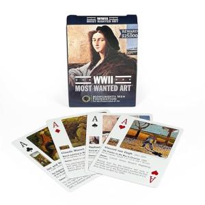 Monuments Men and Women Themed Poker Playing Cards