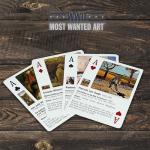 Monuments Men and Women Themed Poker Playing Cards