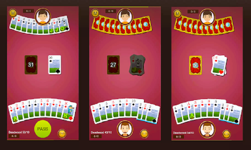 Free Offline Gin Rummy Card Game