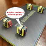 ZQDRPLUS Card Game Tray with Rolling Wheels
