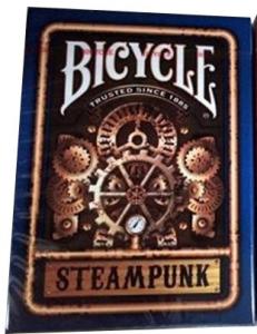 Bicycle Steampunk Blue Playing Cards
