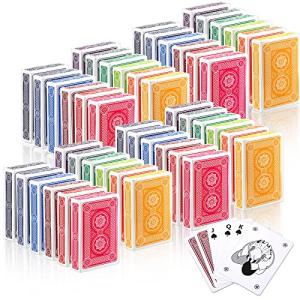 Zubebe 48-Count Poker Playing Cards Set