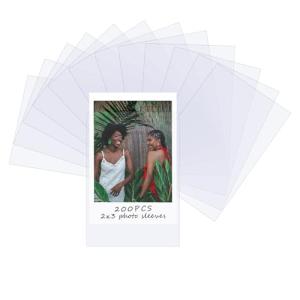 JOYZO Mini Photo Card Sleeves, 200 Pack