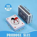 Zubebe 48-Count Poker Playing Cards Set