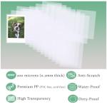 JOYZO Mini Photo Card Sleeves, 200 Pack