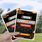 Jumbo Card Protector Sleeves - 50 Pack