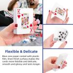 Large Print Playing Cards for Easy Visibility - 2 Pack