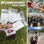 JOYZO Mini Photo Card Sleeves, 200 Pack