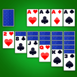 Classic Klondike Solitaire Card Game Set