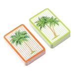 Caspari Palms Bridge Card Gift Set with Score Pads