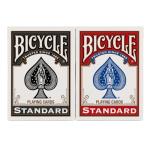 Bicycle Poker Playing Cards 4-Pack in Red and Black