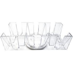 Yuanhe Rotating Canasta Card Tray for 9 Decks