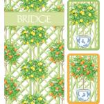 Citrus Topiaries Bridge Gift Set with Score Pads