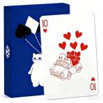 YOCEAN 2 Decks Cat Playing Cards, 54 Different Pattern, Cat Card Games, Cat Poker Cards, Cat Deck of Cards, 3.5 × 4.5inches (Blue)